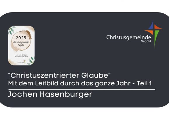 Christuszentrierter Glaube