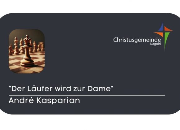 Der Läufer wird zur Dame