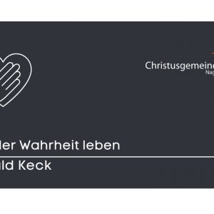 In der Wahrheit leben In der Wahrheit leben