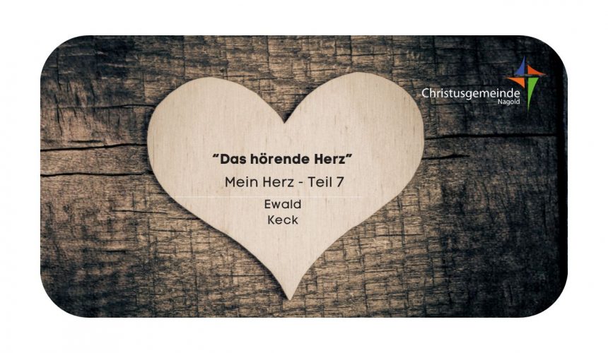 Das hörende Herz
