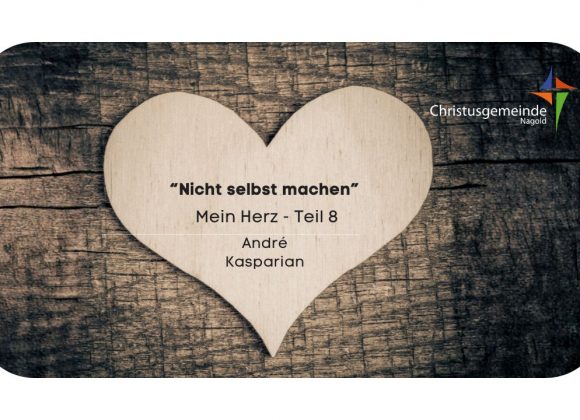 „Das kannst du nicht selbst machen“