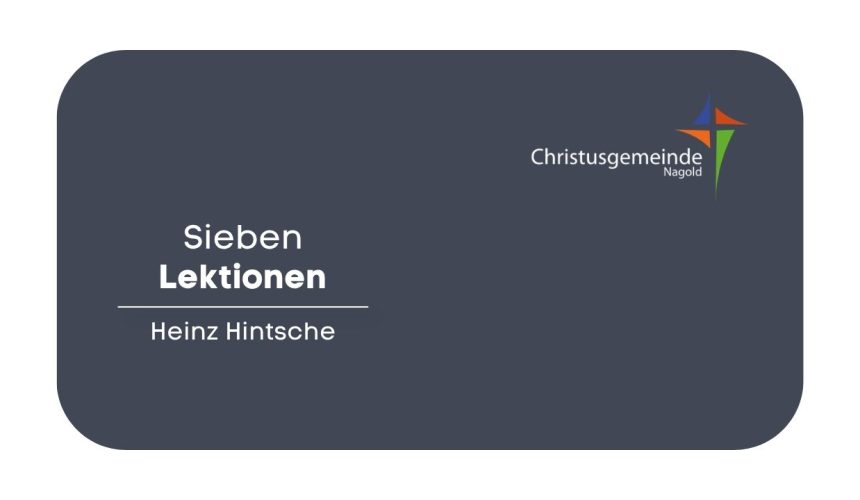 Sieben Lektionen